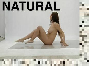 Nicole Smith bending inside out naked
