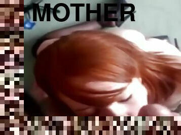Unfaithful mother shafted hard  takes cum on her face