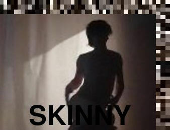 Cute skinny femboy trap