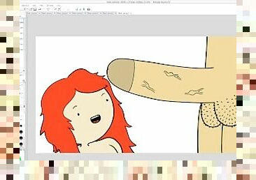 Speed-Painting Porn - 18 Year Old Redhead Sucking Dick