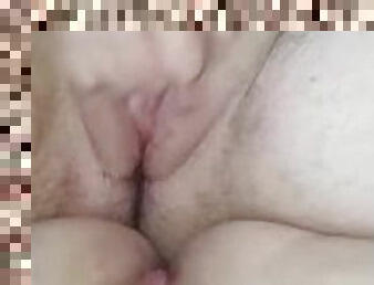 Mutual Masterbation FTM Transman And Horny Wife Cum Together