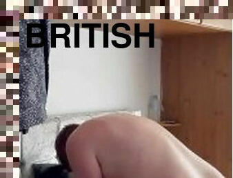British Dirty Talking BBW Slutwife Begs Cuck Hubby For BBC
