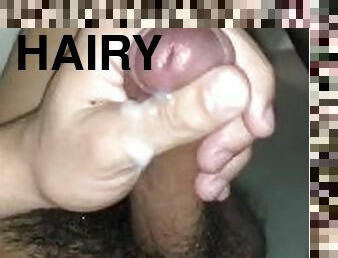 Stroking My Big Hairy Cock www.onlyfans,com/roddddddd