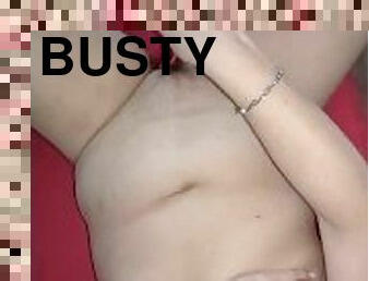 Busty BBW bdsm fat pussy play