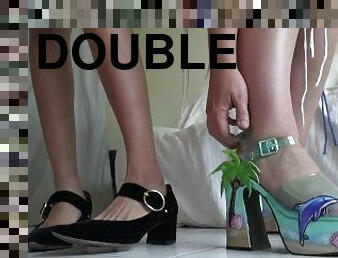 Double the Shoe Fetish w/Viva Athena
