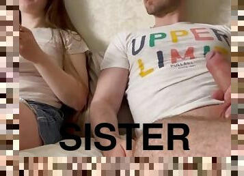 I asked my stepsister to masturbate the way she masturbates to her boyfriend. DanaKiss