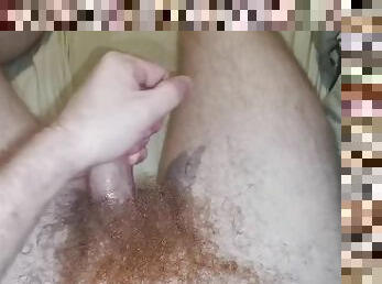 Ginger guy jerking off