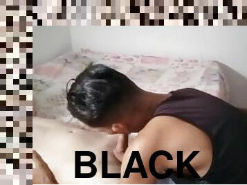 amateur, menghisap-zakar, peju, interracial, homoseksual, hitam, merangkap, susu, realiti