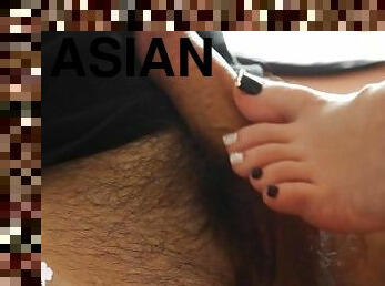 aasia, jaapani, jalad, sperma, keppimine, fetišš, hiina, korea, jalakepp, varbad