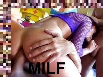 MILF Slut Craving For Dicks Gets Double Penetration That She Deserves