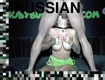 Russian Fuck Doll Anna Chambers Rough Face Fuck & Pussy Pounding