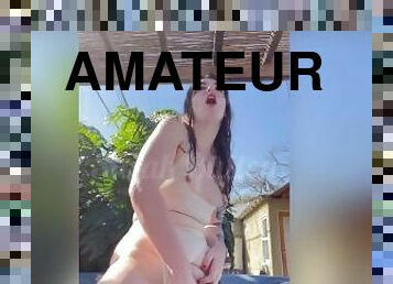 şişman, mastürbasyon-masturbation, boşalma, amcık-pussy, fışkıran-su, amatör, dolgun-güzel-kadın, fetiş, tek-kişilik, esmer-kadın