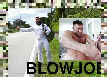 GAYWIRE - Bruce Beckham Fucks The Hitchhiking Sailor Derek Bolt