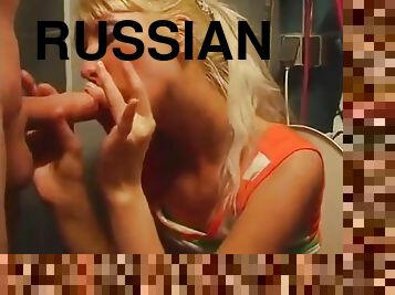 Russian Blond Home Wc Sex