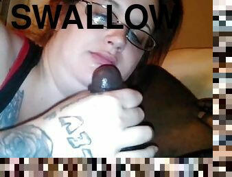 Love swallowing his nut????