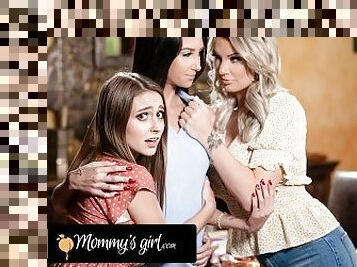 MOMMY'S GIRL - Laney Grey's Girlfriend's Introduction To Her MILF Kenzie Taylor Turned Wild Quickly