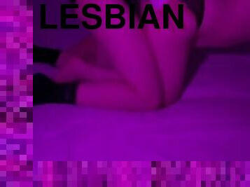 chatte-pussy, lesbienne, massage, lingerie