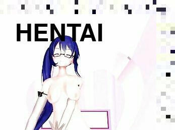 cermin-mata, kartoon, hentai, 3d