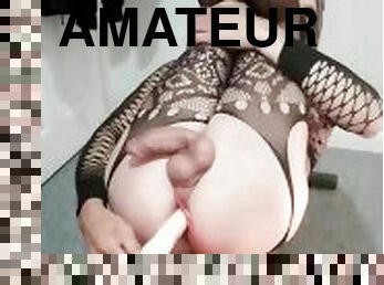 amateur, anal, prieto, consolador, culazo