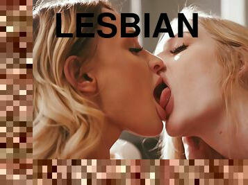Babe Lesbian Licking Their Wet Cunt