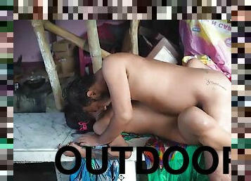 Kaamwali Bai ke sath Outdoor Masti Doodh Nikal ke  Hindi Audio