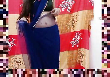 Hot Your Priya Ki Mast Chudayi In Blue Saree Hot Video