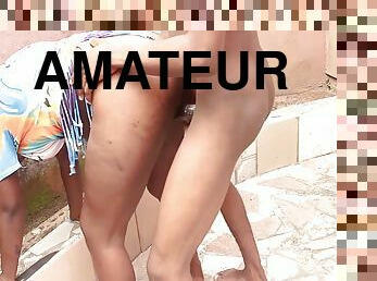 Local Amateur Outdoor Cheating House Wife 6 Min