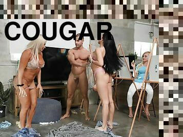 Salacious cougars in group filthy adult clip