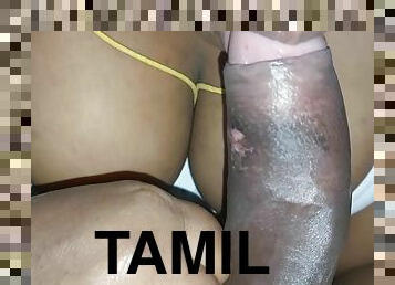 Tamil (mahi) Aunty Play With Husband Blowjob And Handjob Enjoy It