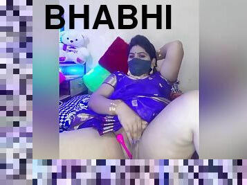 Today Exclusive- Sexy Bhabhi Showing Her Boobs And Pussy Part 1