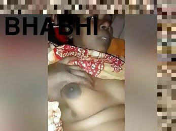 Desi Village Bhabhi Boobs Pressing By Hubby