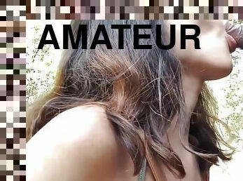Desi Babe Fucking And Sucking In The Jungle