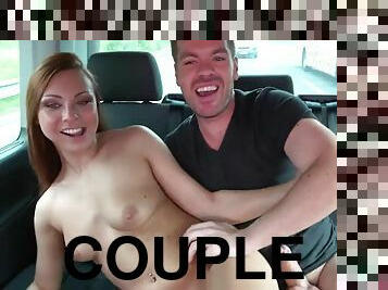 Don’t mess the back seat - Ryan ryder in reality couple car sex in the cab