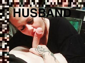 Bbw Deepthroat Husband Boss