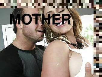 Eva Notty and son's friend fucking hard for mother's day