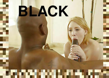 Young blonde babysitter Trillium blacked by her boss & his BBC