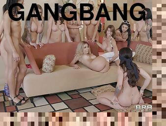 All girl gangbang w/ Bridgette B, Gina Valentina, Karma RX and more!