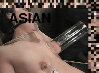 Asian model Lie Lani - bondage BDSM porn