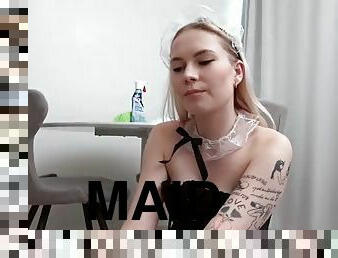 FINLAND! Teen maid fucked by man! NORDICSEXDATES.com