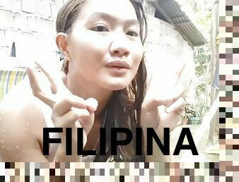 Pinay live stream on fb took a shower