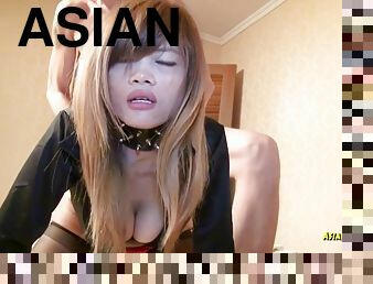 Asian Slut Shagged In Rear End And Mouth - high-quality