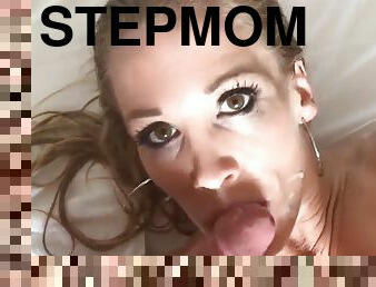 Big Bust Stepmom takes sodomy and a facial