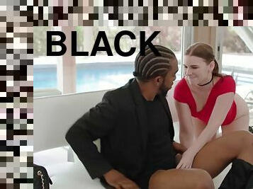 BLACKED when the Wife is away the Side Chick comes out to Play - Interracial
