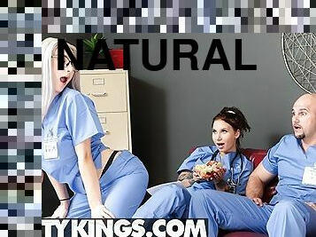 Reality Kings - Big Natural Tits Nurse Skylar Vox Gets Pounded - medical porn