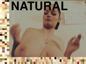 Big Natural Tits & Smoking Fetish W/ Added Retro Effects