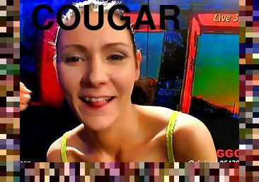 Slutty Cougar crazy gangbang porn