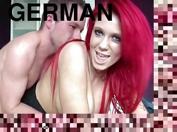 German Redhead Teen With Big Tit beim User Date
