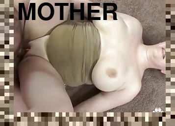 breasted chubby mother i´d like to bang riding over chopper on couch