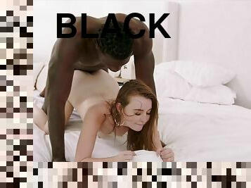 BLACKED Teenage Fucks Her Sister's Boyfriends BIG BLACK PENIS Behind Her Back
