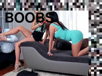 Two girls want only one knob - anissa kate